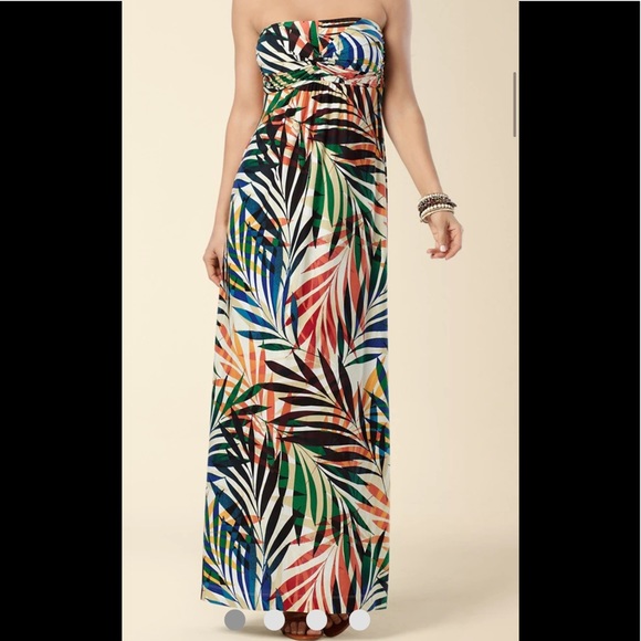 Soma Dresses & Skirts - Knotted Bandeau Maxi Dress by SOMA
